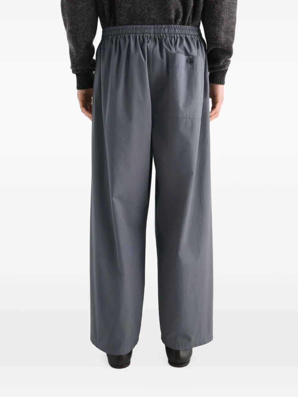 LEMAIRE Pyjamabroek van licht katoenen twill Blauw