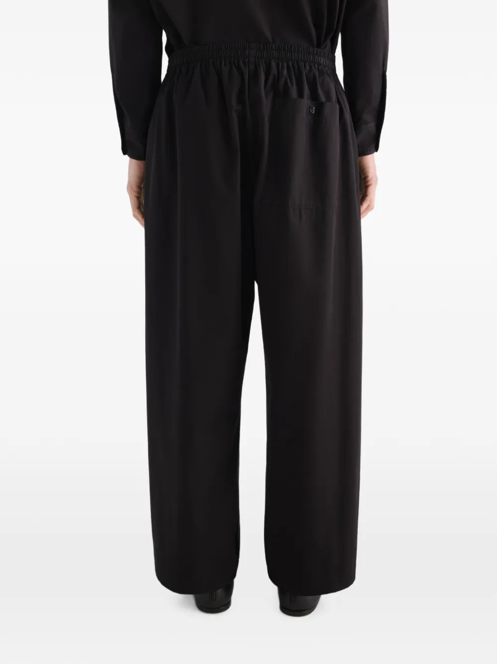 LEMAIRE Pyjamabroek van licht katoenen twill Zwart