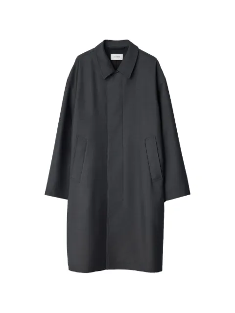 LEMAIRE car coat in double-face wool and viscose