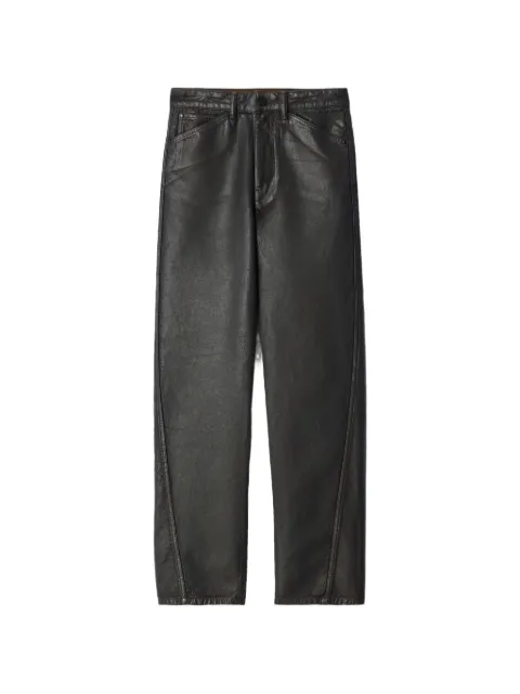 LEMAIRE pants con diseño retorcido y cinco bolsillos