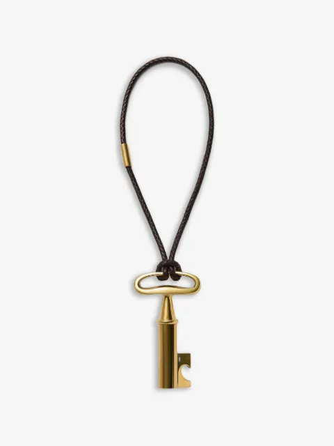 LEMAIRE Auböck corkscrew charm in stainless steel