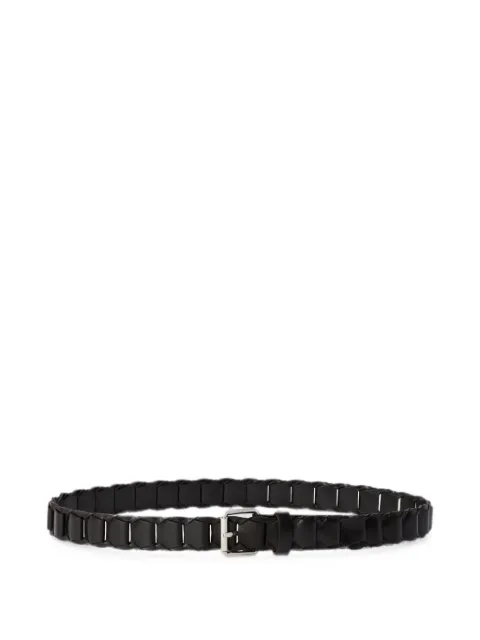 LEMAIRE link belt in vegetable-tanned leather