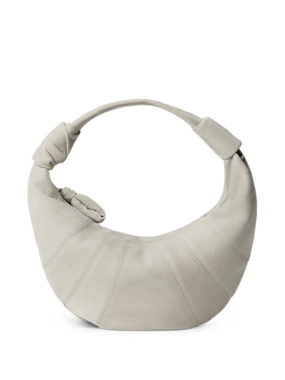 LEMAIRE mini Fortune Croissant bag in alpaca nubuck - Neutrals