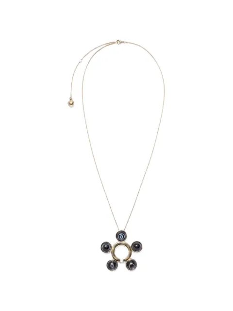 LEMAIRE garment ornament and necklace in brass
