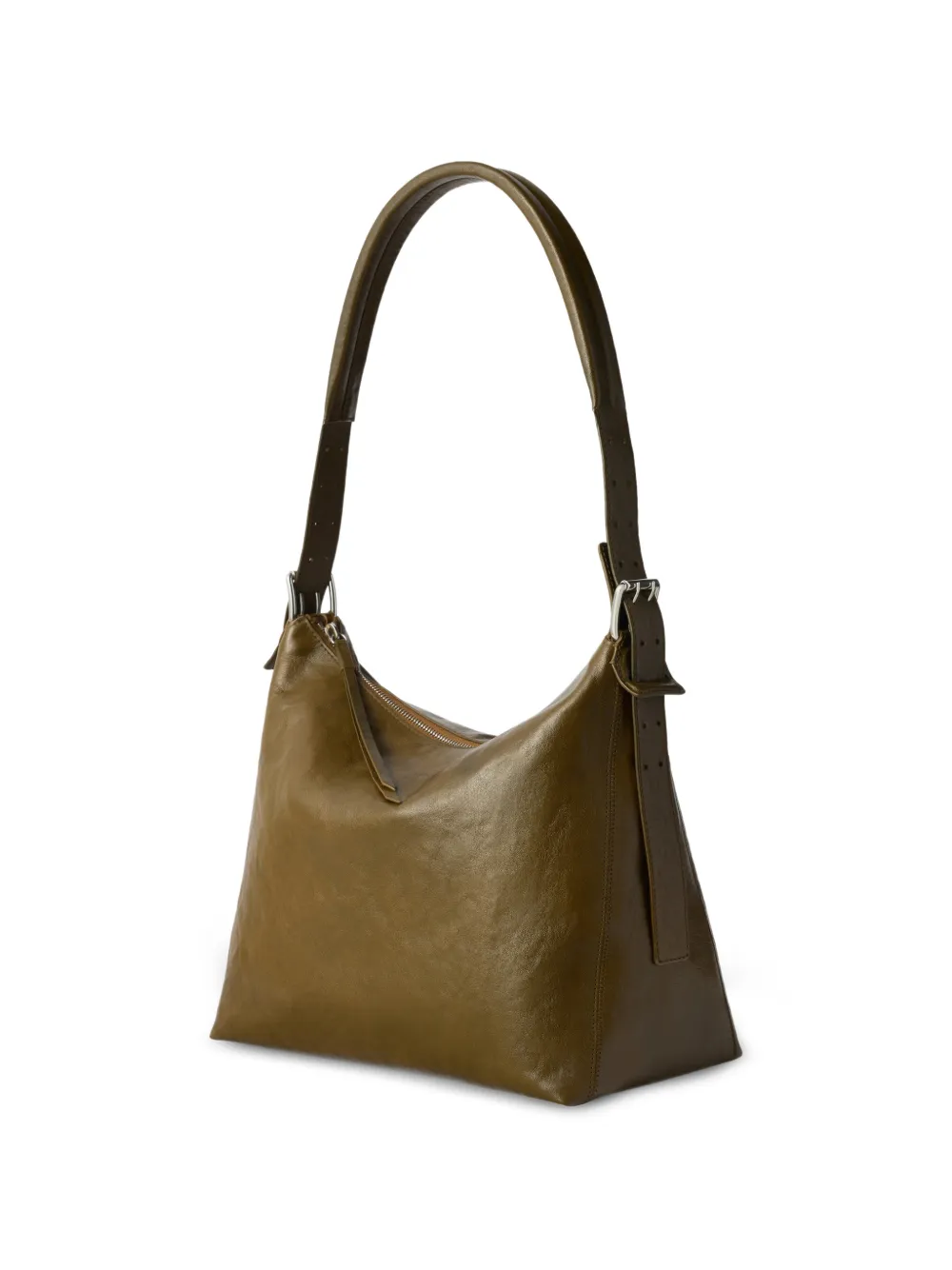 LEMAIRE Kleine leren tas met ceintuur Groen