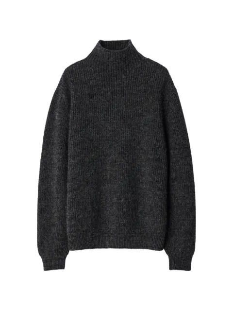 LEMAIRE sweater i yak alpaka med høj hals