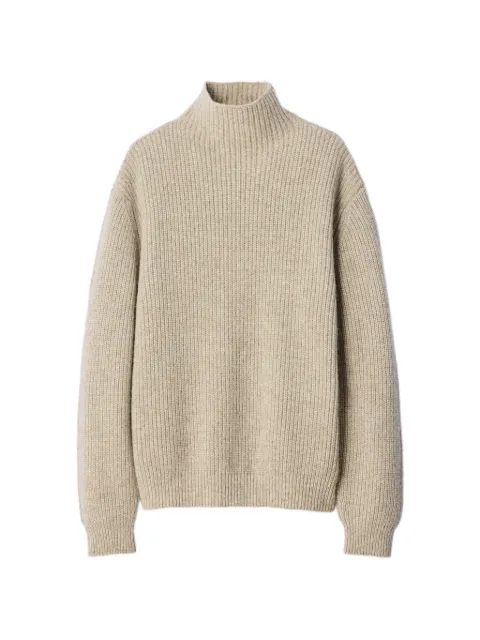 LEMAIRE high-neck sweater in yak alpaca