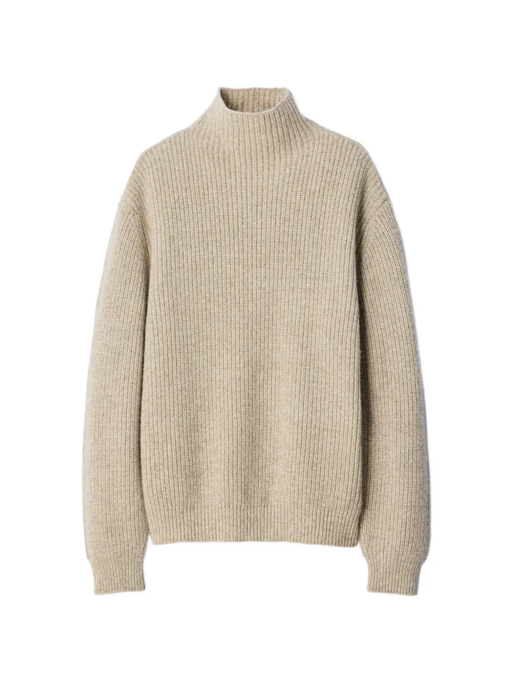 LEMAIRE Stehkragen-Pullover aus Yak-Alpakawolle - Nude