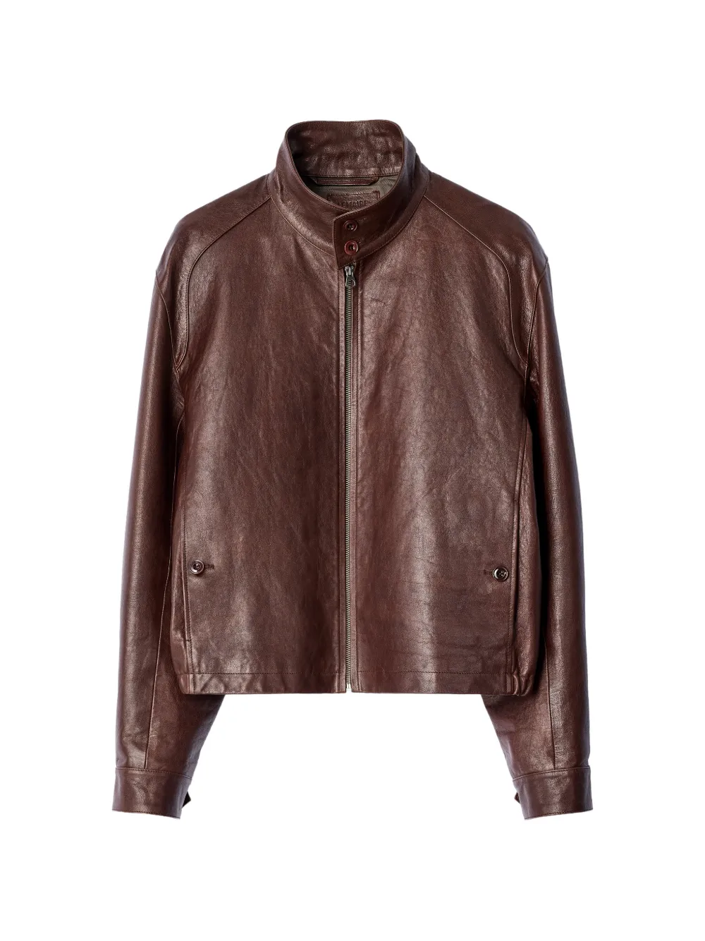 LEMAIRE Harrington jacket in glossy leather