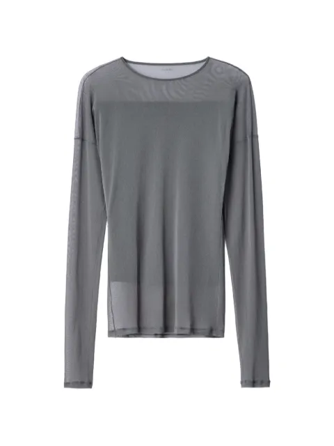 LEMAIRE long-sleeve ballerina-style top in mesh jersey