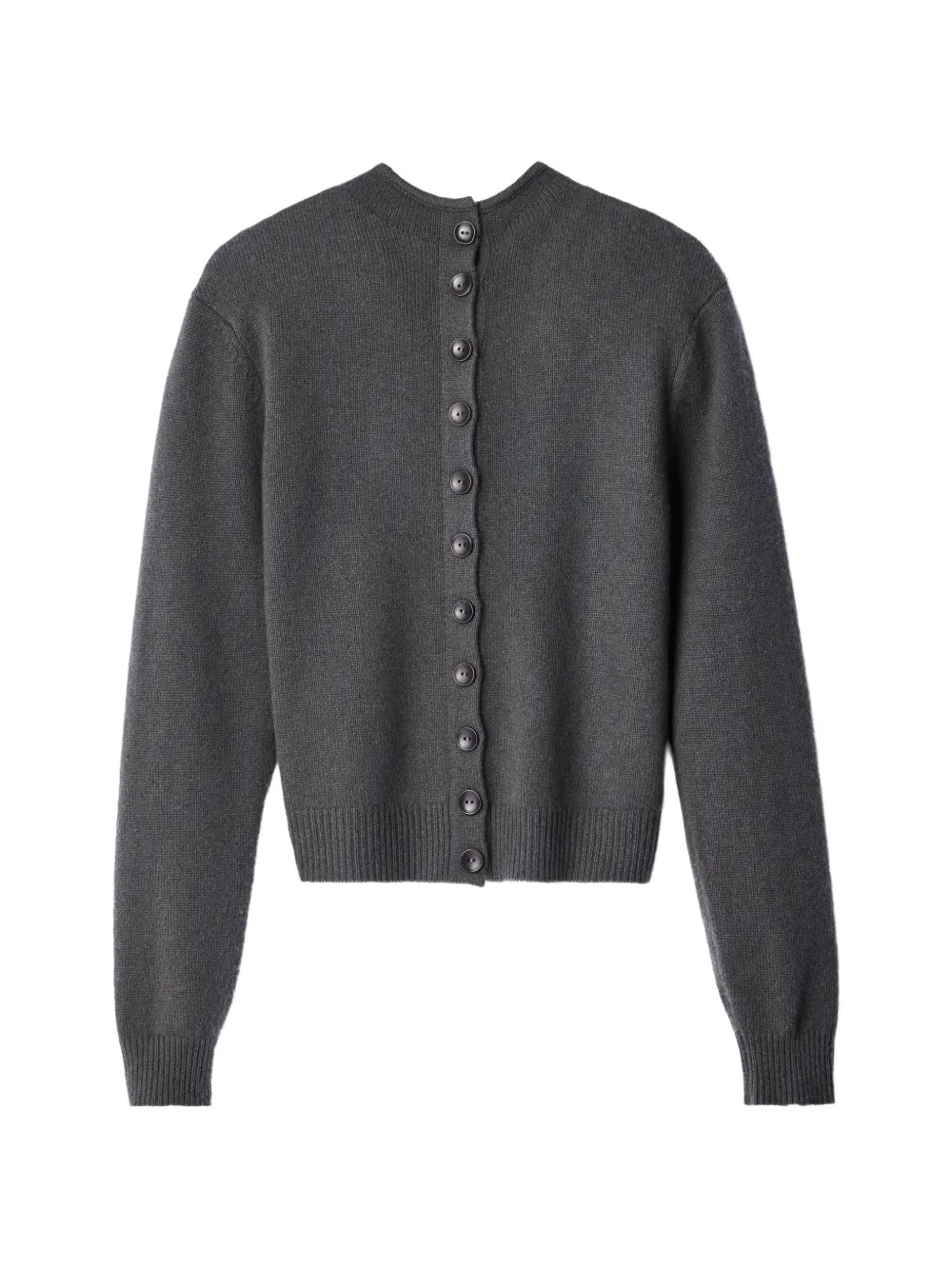 LEMAIRE reversible buttoned sweater in cashmere - Grau