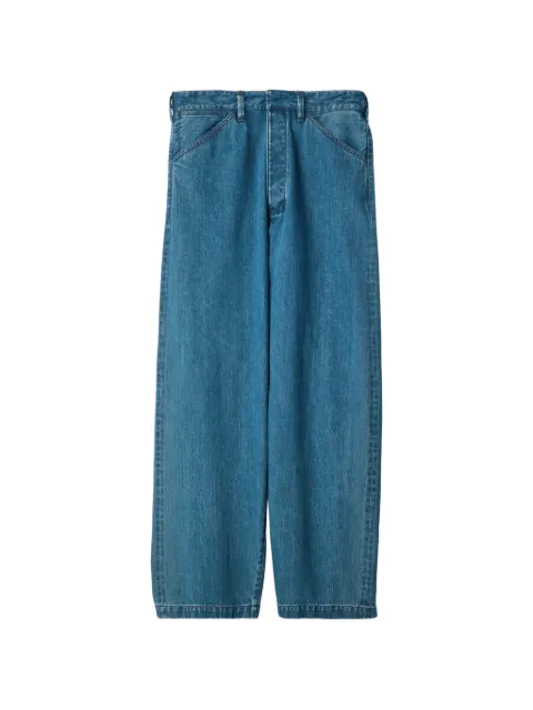 LEMAIRE Maxi Workwear trousers in selvedge denim