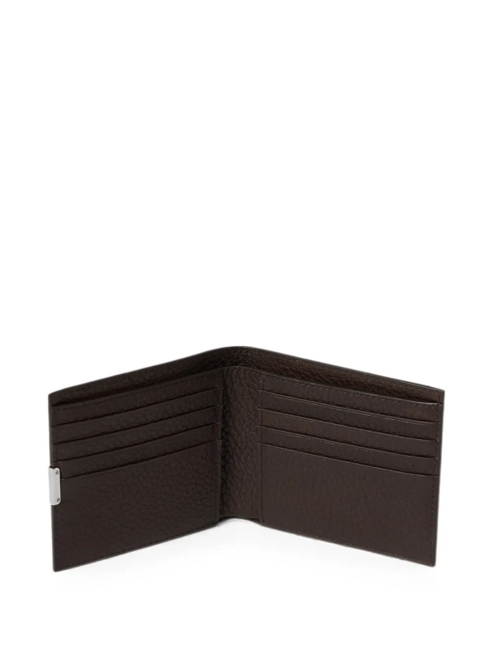 LEMAIRE Soft Tab leren portemonnee Bruin