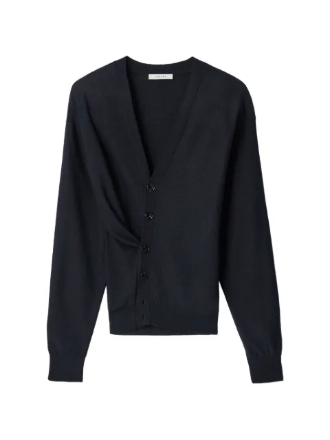LEMAIRE relaxed Twisted cardigan in merino blend