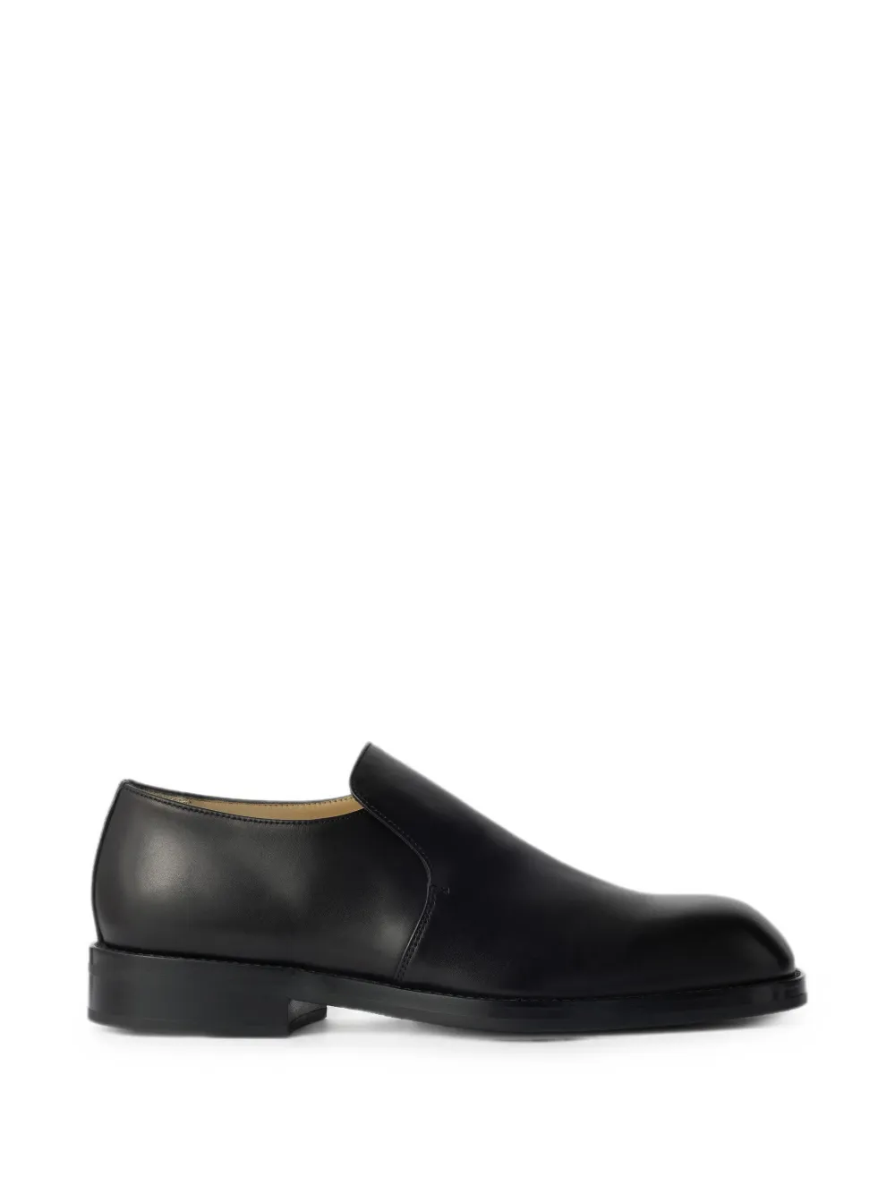 LEMAIRE Loafer aus glänzendem Leder - Schwarz