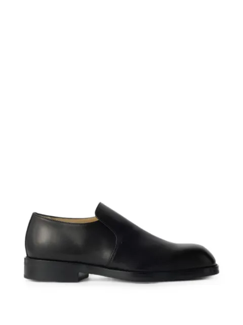 LEMAIRE mocassins formels en cuir brillant