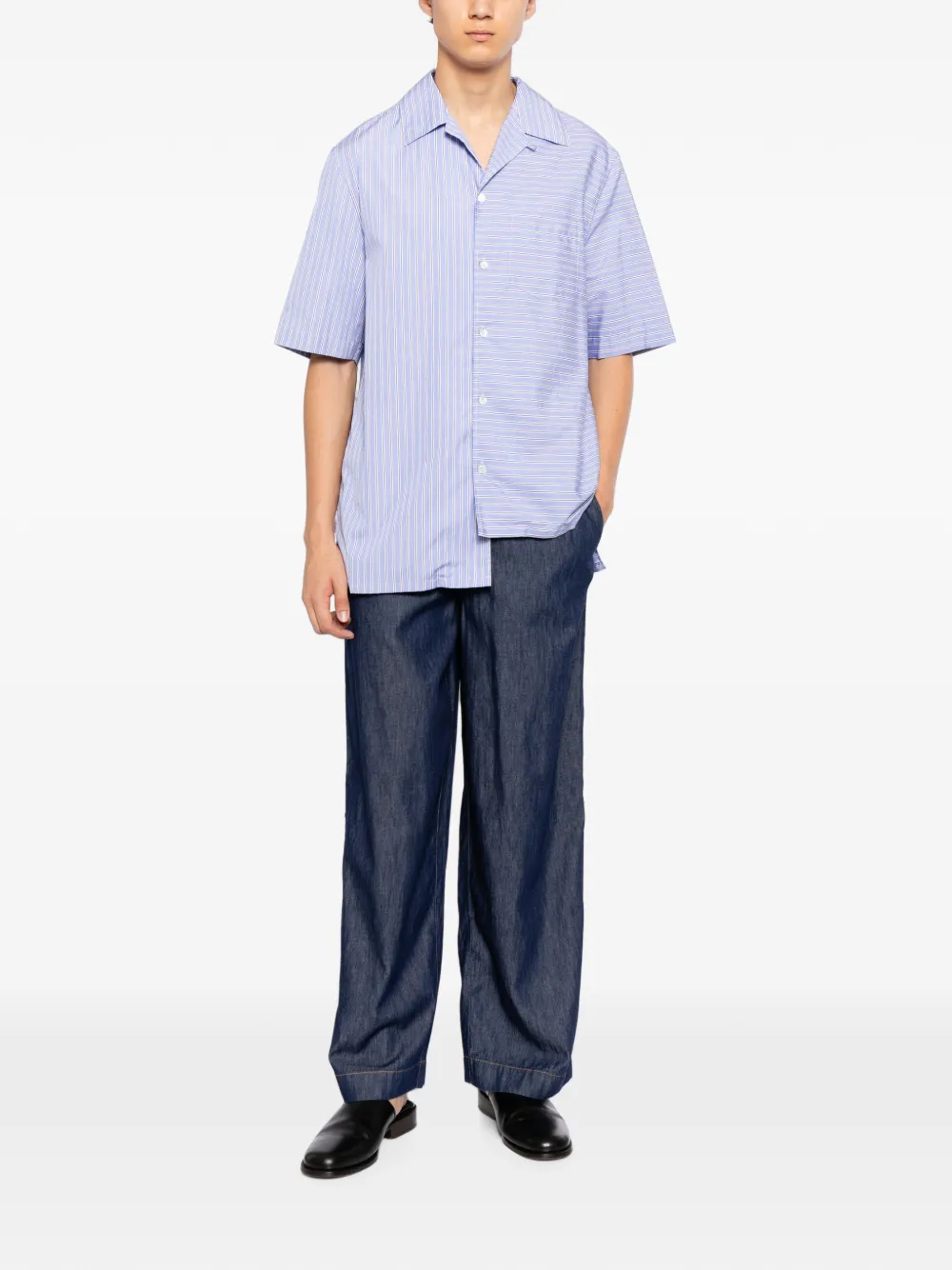 LOEWE Broek met trekkoord Blauw