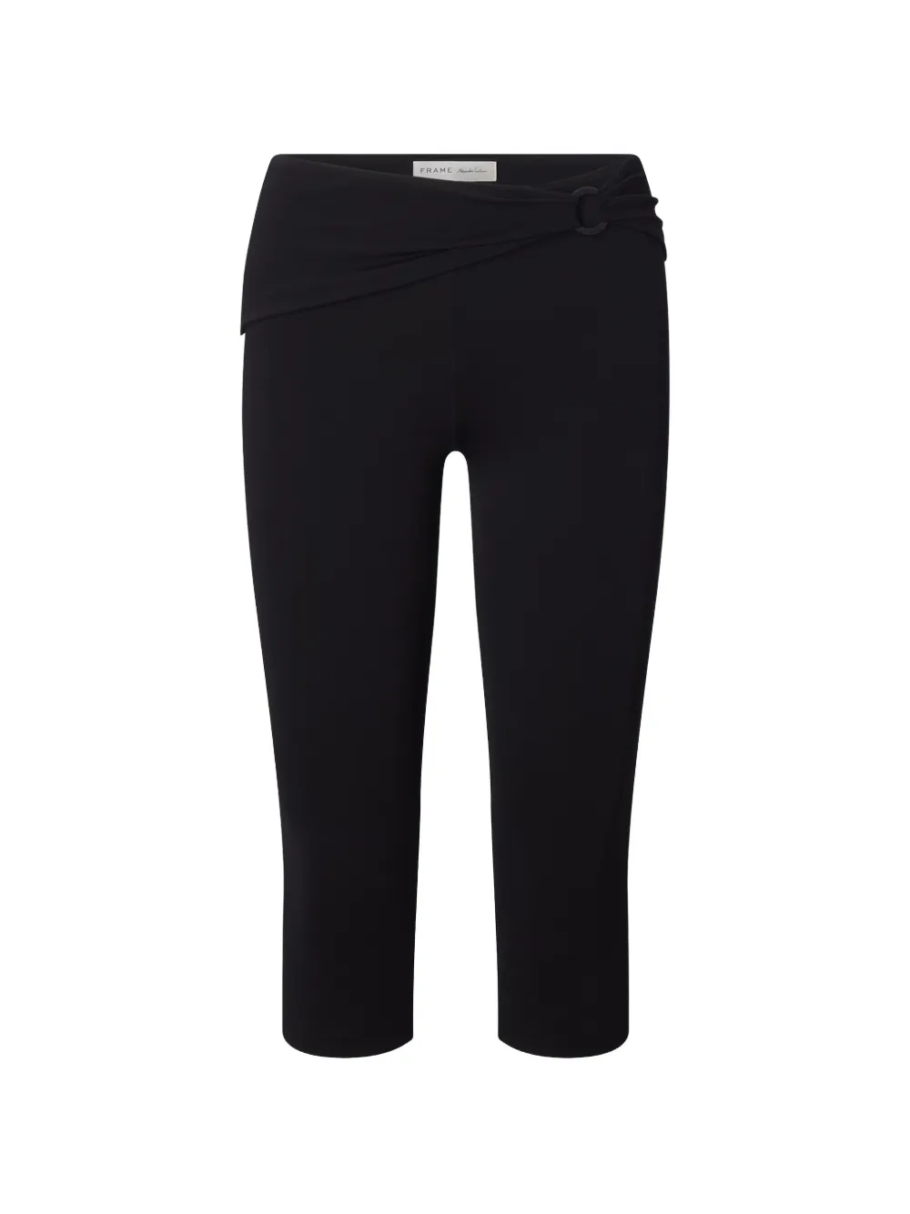 FRAME x Alexandra Leclerc Casino Capri trousers - Nero