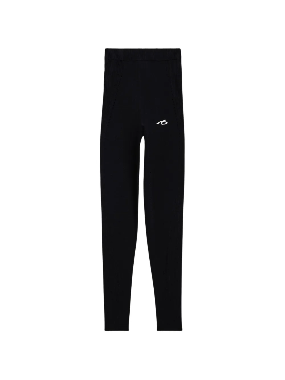 Balenciaga TechWear ribbed leggings - Nero
