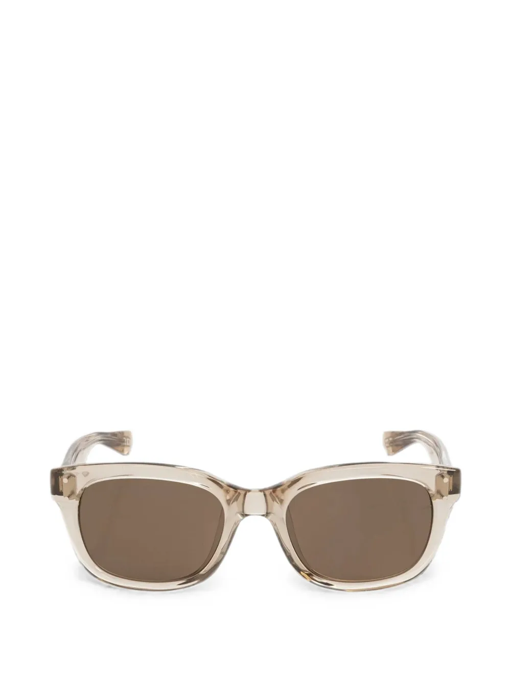 Balenciaga square-frame sunglasses - Toni neutri