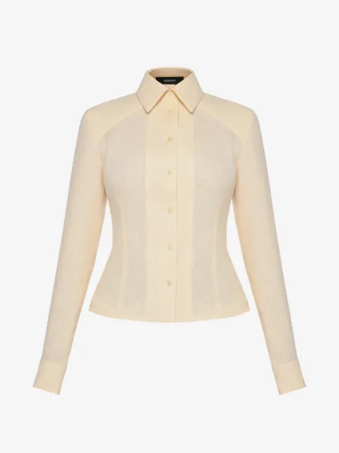 ANOUKI button-down long-sleeve shirt