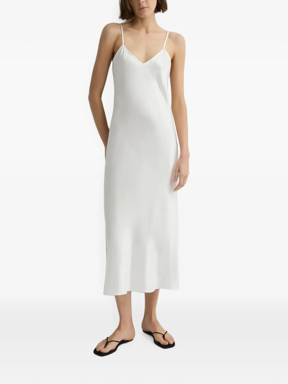 BONDI BORN Como maxi-jurk met uitgesneden details Wit