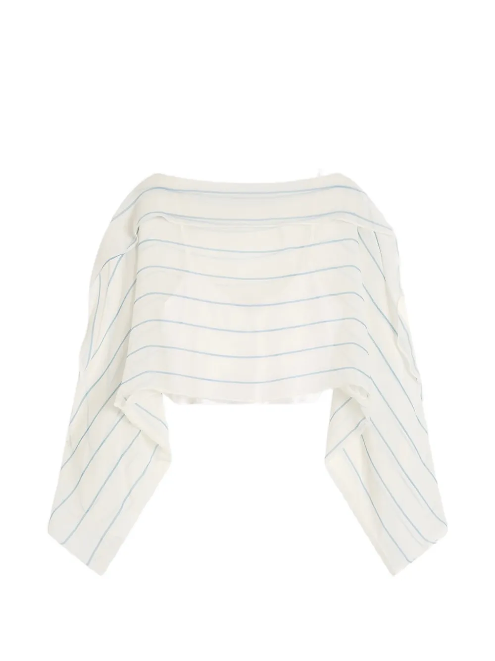 BONDI BORN Capri blouse met kimono mouwen Wit