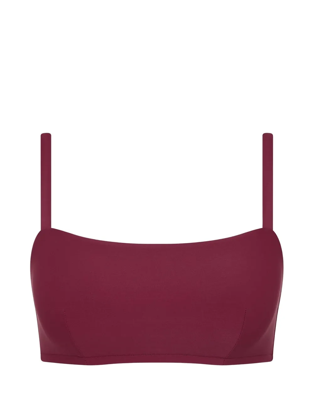 BONDI BORN Top bikini Aria con scollo quadrato - Rosso