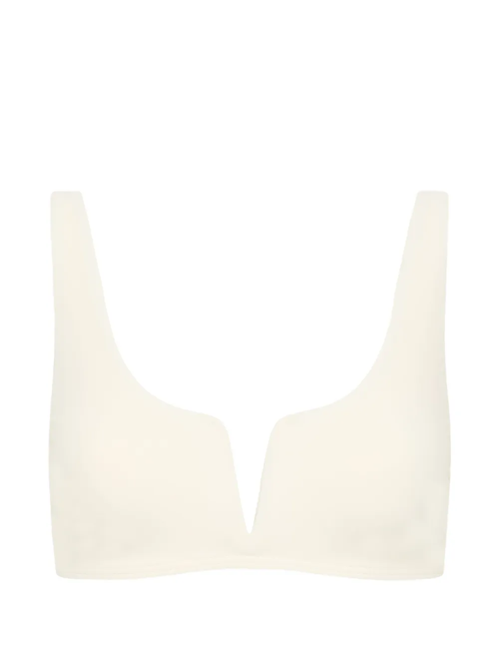 BONDI BORN Top bikini Verona con scollo ampio - Toni neutri