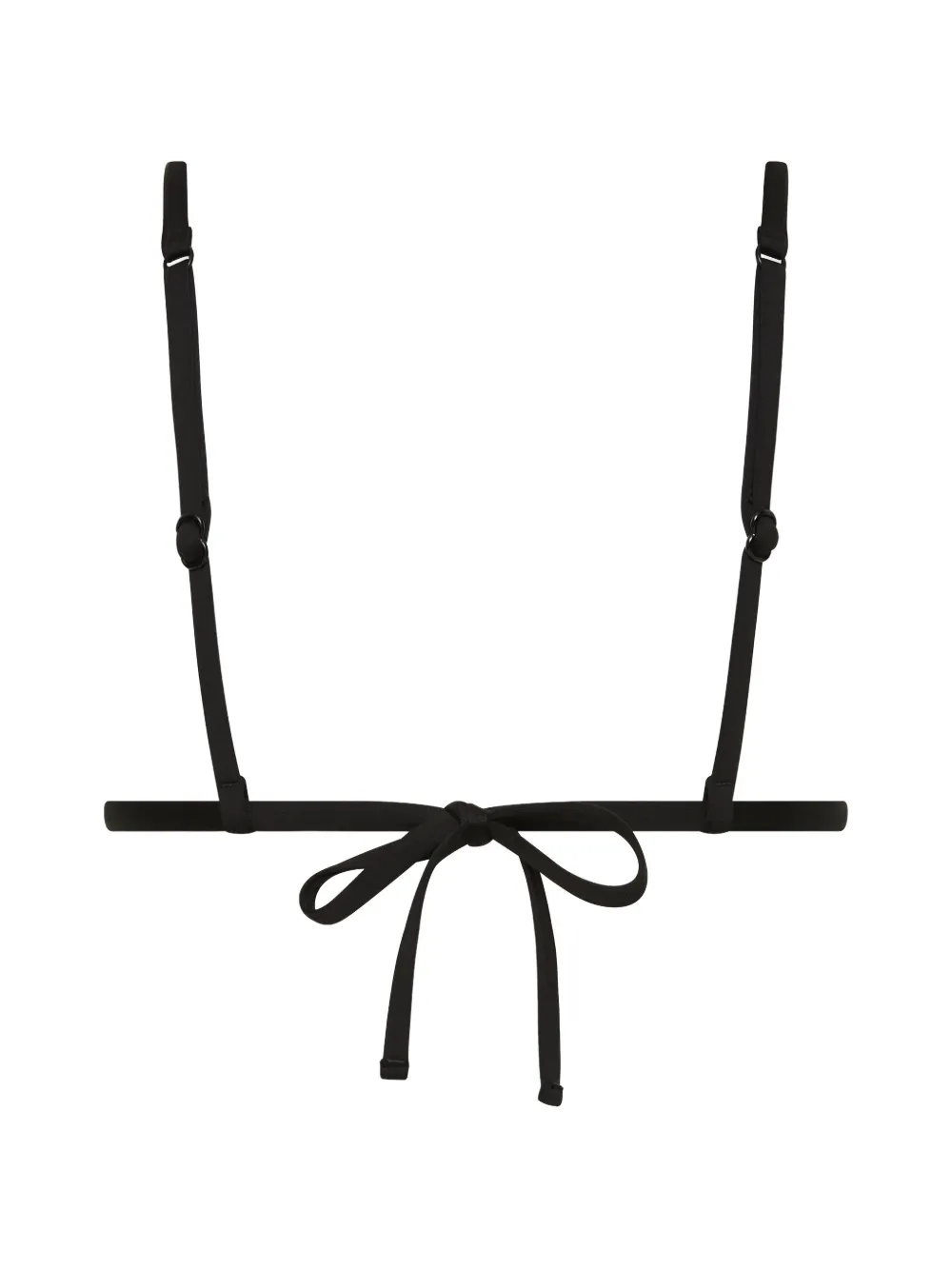 BONDI BORN Lulu triangel bikinitop Zwart