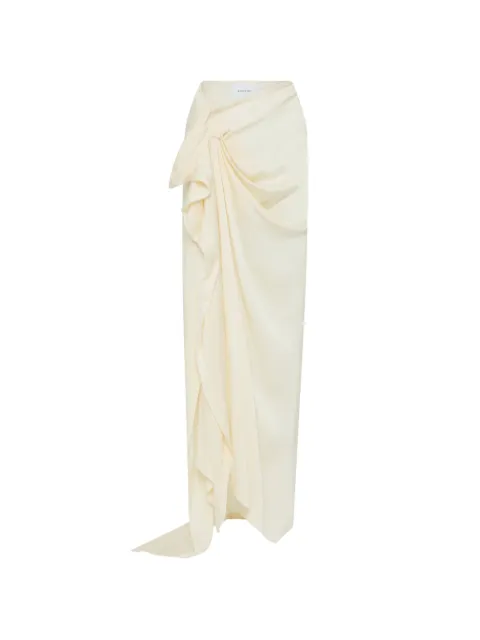 BONDI BORN Ardea draped maxi skirt