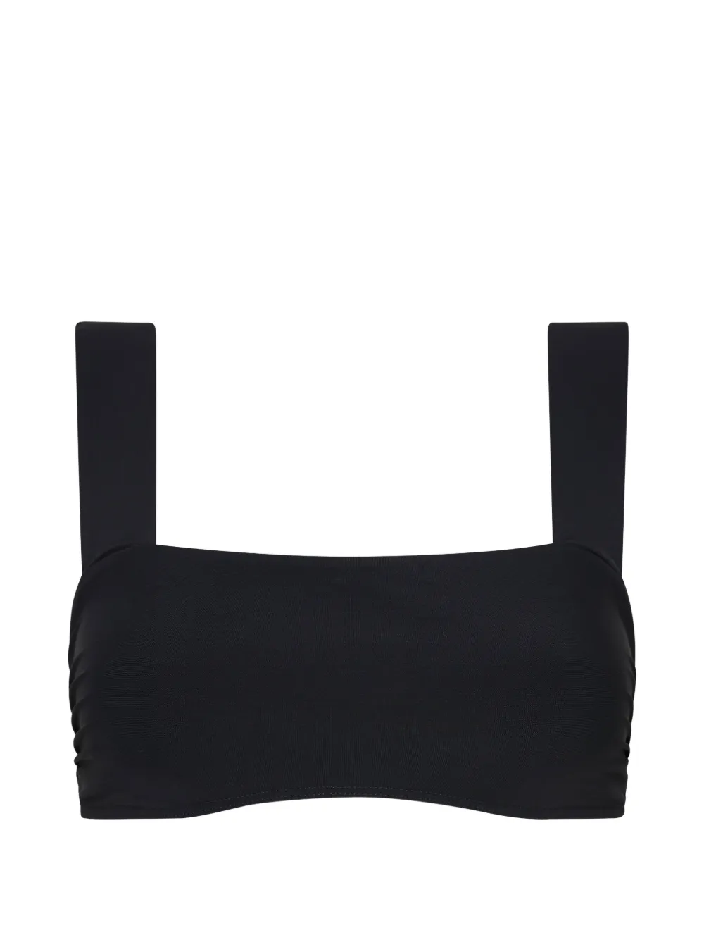 BONDI BORN Top bikini Chriselle con scollo quadrato - Nero