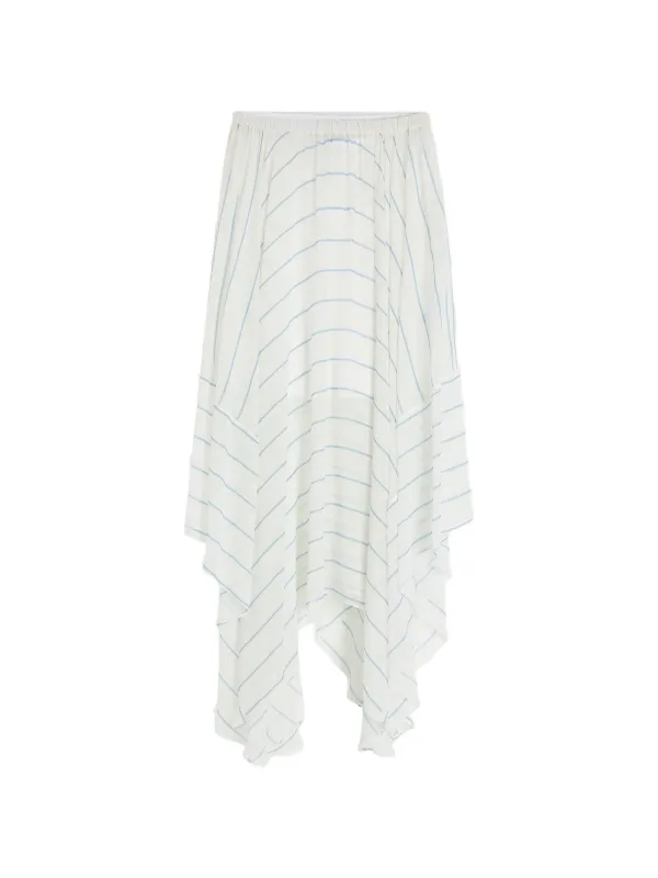 Bondi Born Capri Square Maxi Skirt in White