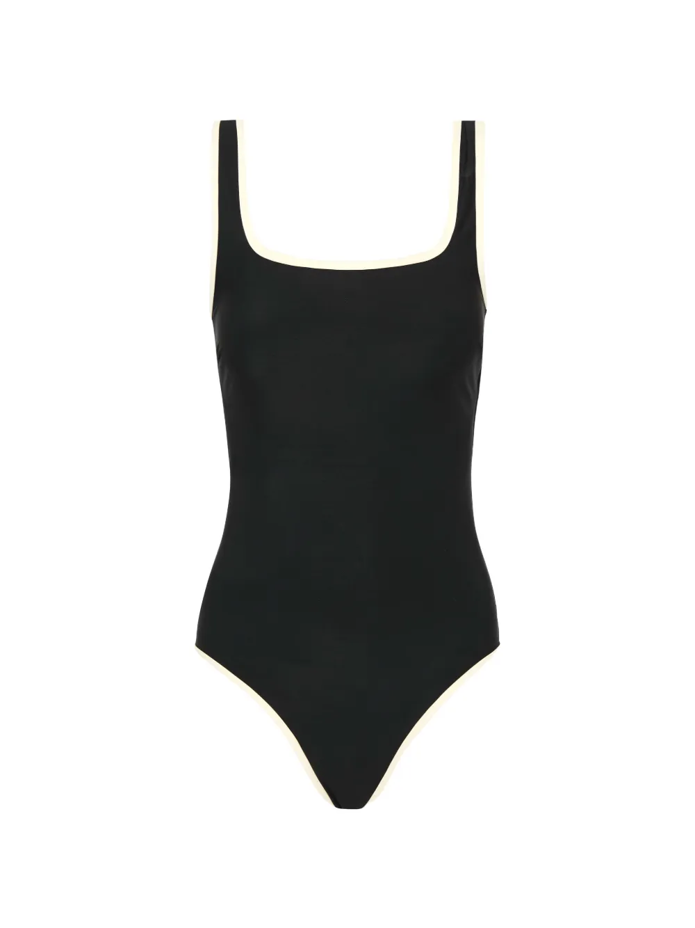BONDI BORN Costume intero McKenna con bordo a contrasto - Nero