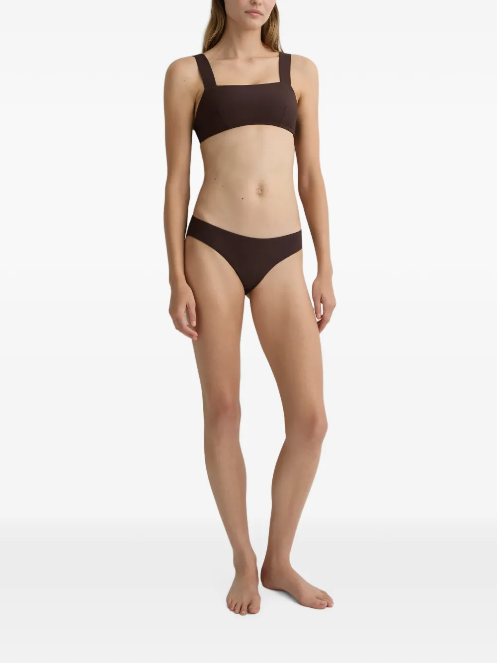 BONDI BORN Nadia klassieke bikinislip Bruin