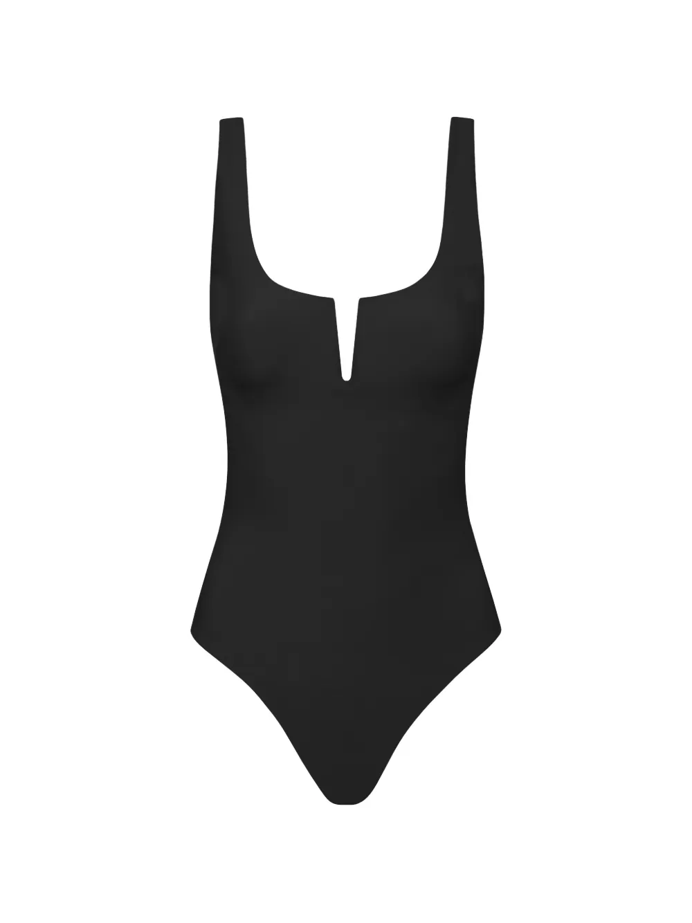 BONDI BORN Costume intero Verity con scollo ampio - Nero