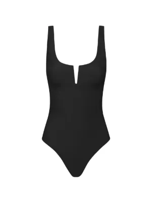 ERES Vネック ワンピース水着 | ブラック | FARFETCH JP