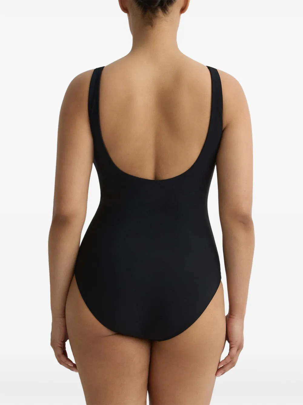 BONDI BORN Verity badpak met diepe ronde hals Zwart