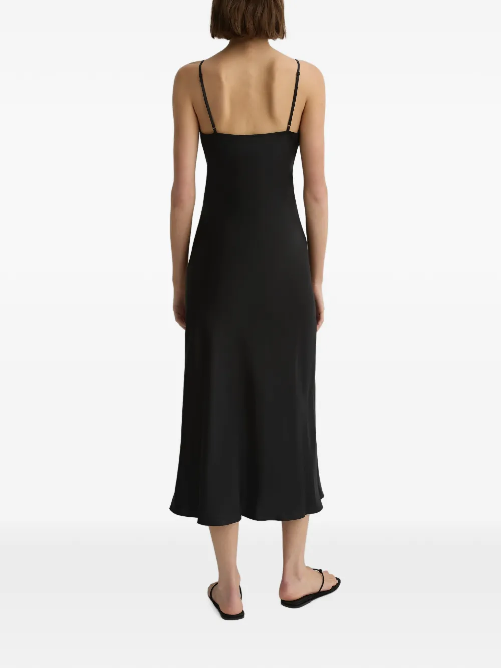 BONDI BORN Como maxi-jurk met uitgesneden details Zwart