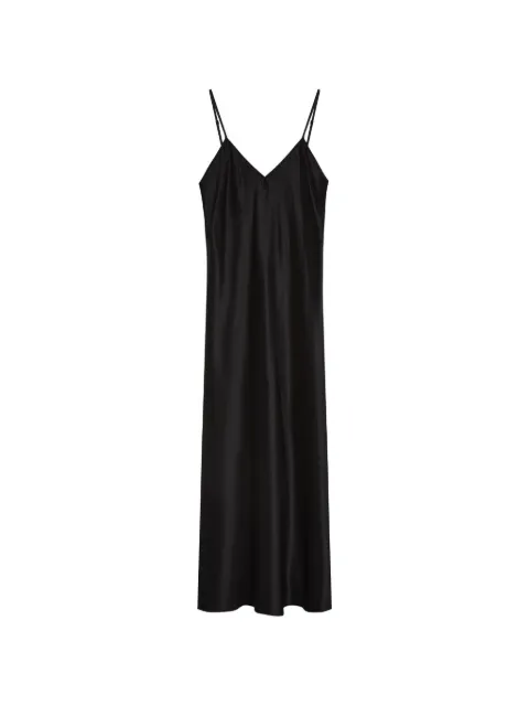 BONDI BORN Como bias-cut slip maxi dress