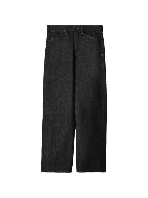 LEMAIRE straight leg five-pocket heavy denim trousers
