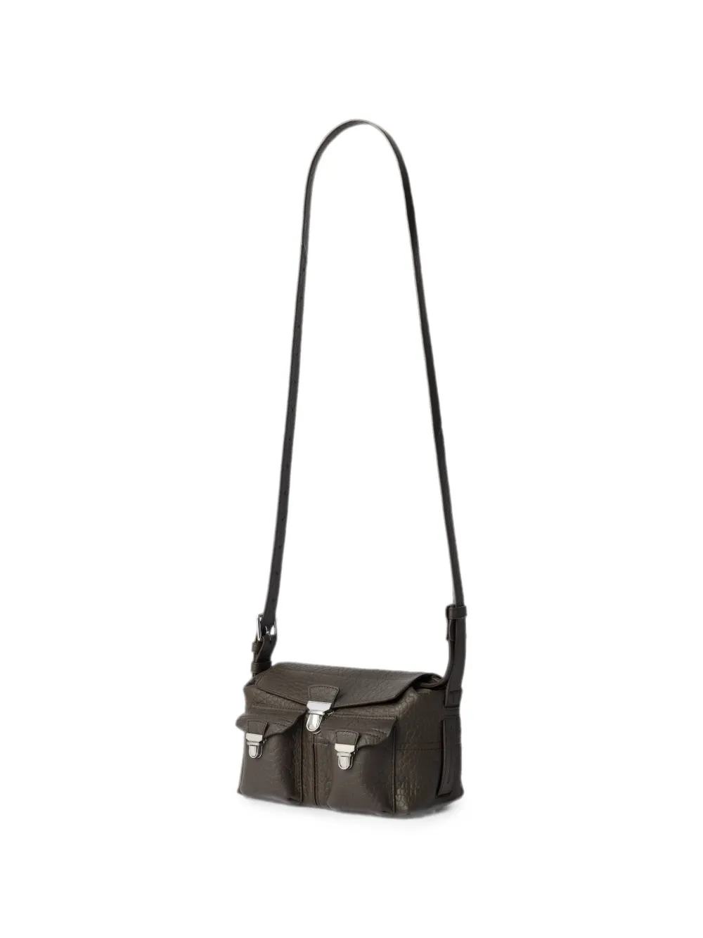 LEMAIRE Soft Gear mini-tas van lamsleer Bruin