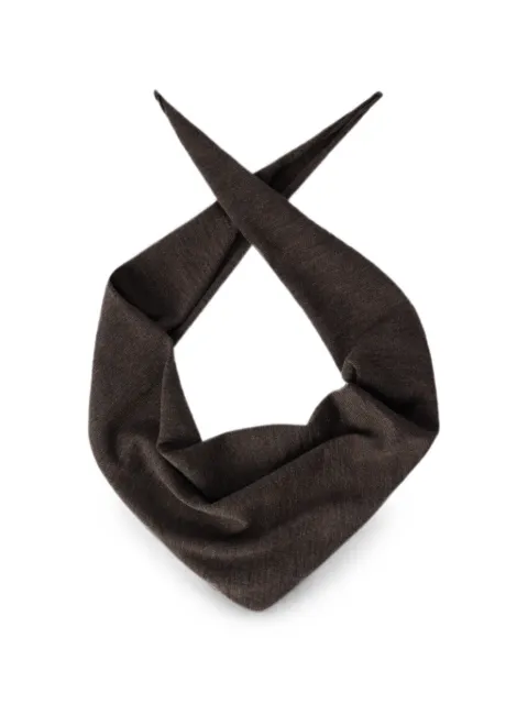 LEMAIRE triangular scarf in fine merino wool