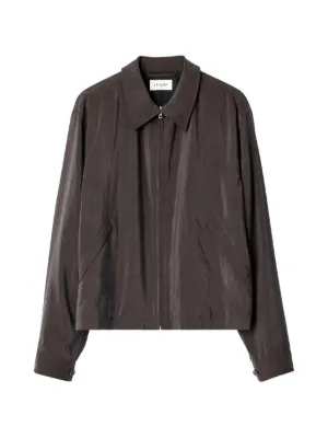 LEMAIRE zip-up Blouson Jacket | Grey | FARFETCH JO