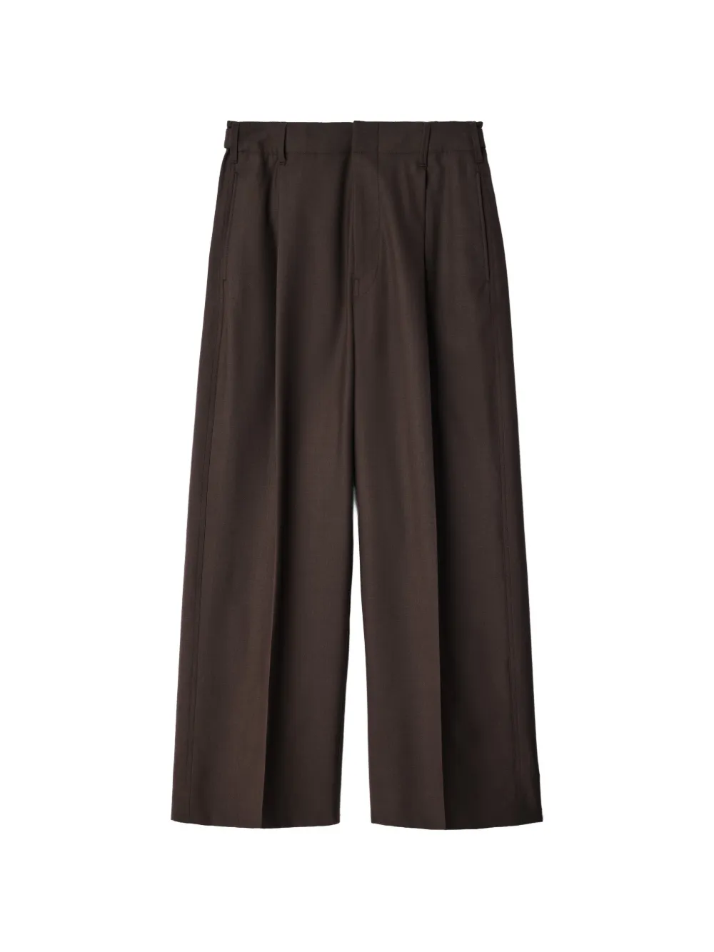 LEMAIRE Pantaloni sartoriali in misto lana tropicale - Marrone