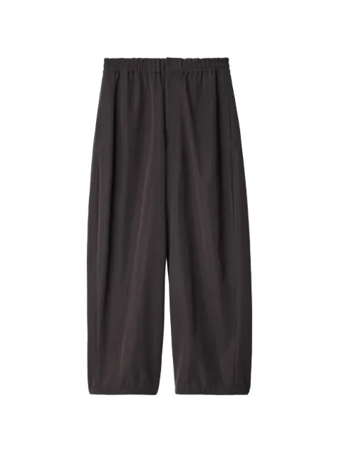 LEMAIRE jogger pants in wool gabardine