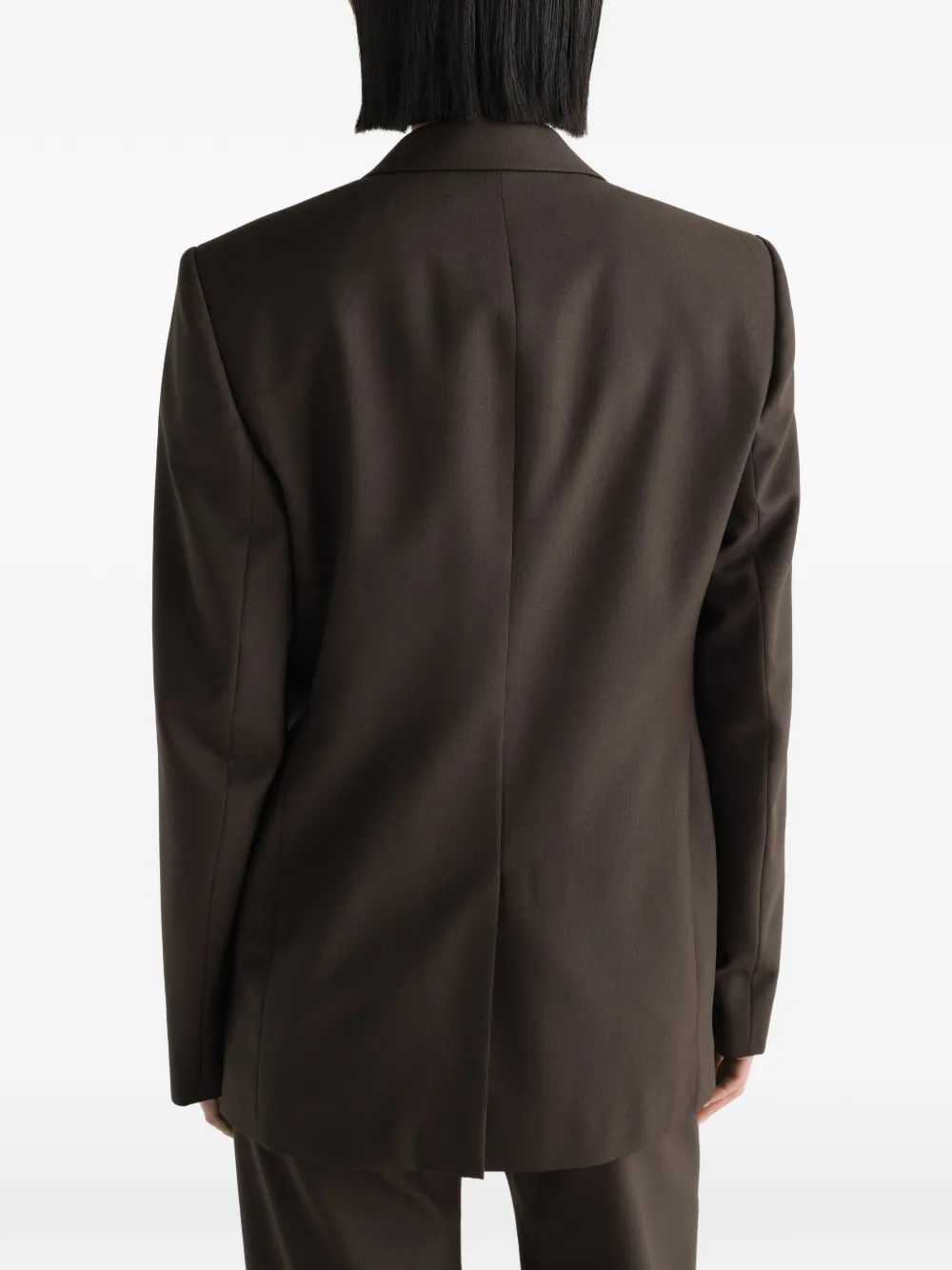LEMAIRE Blazer met dubbele rij knopen Bruin