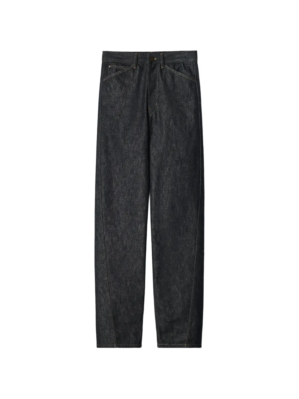 LEMAIRE five pockets twisted pants in slate denim - Blu