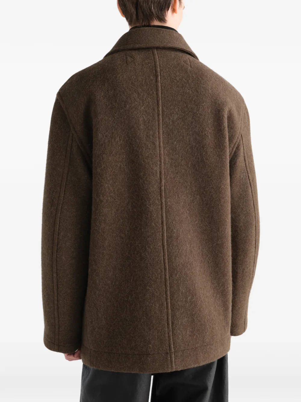 LEMAIRE Blazer met dubbele rij knopen Bruin