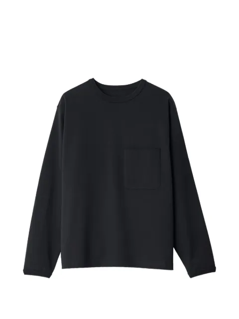 LEMAIRE camiseta de algodón estilo boxy de manga larga